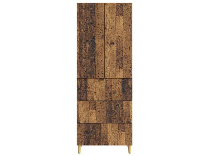 Ensemble de meubles 2 pcs, rangement de salon 66 x 34,5 x 90 cm bois d'ingénierie shl872 - Conforama E