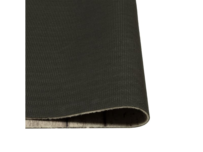  Tapis de cuisine lavable impression de clôture 300 x 60 cm antidérapant doux design moderne en velours gris 02_0056478  - Conforama D