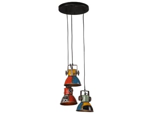 Lampe suspendue, suspension luminaire 25 w multicolore 30x30x100 cm e27