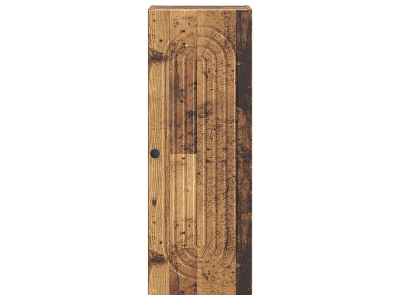  Armoire murale salon bois ancien 33x34,5x90cm bois d'ingénierie shl517  - Conforama D