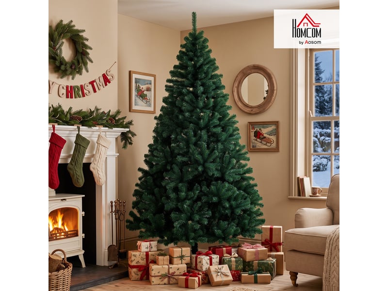  Arbre de noël artificiel de 230 cm 1300 pointes ramas articuladas  - Conforama C