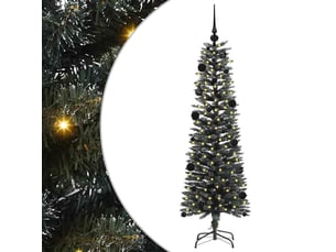 Sapin de noël artificiel, arbre de noël vert 150 cm pvc, plastique et acier shl8359