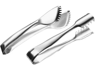 2pièces pince à glaçons petite pince alimentaire de cuisine pratique pour maintenir place aliments comme sucre et glaçons