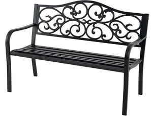 Banc  coloris noir <strong></strong> <strong></strong>
