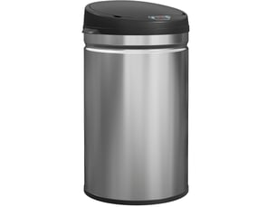 Poubelle de cuisine à capteur 30 l 32 x 30,5 x 51 cm – argent – ouverture sans contact et fermeture douce