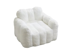 Fauteuil love 90x105x75 cm sans montage blanc