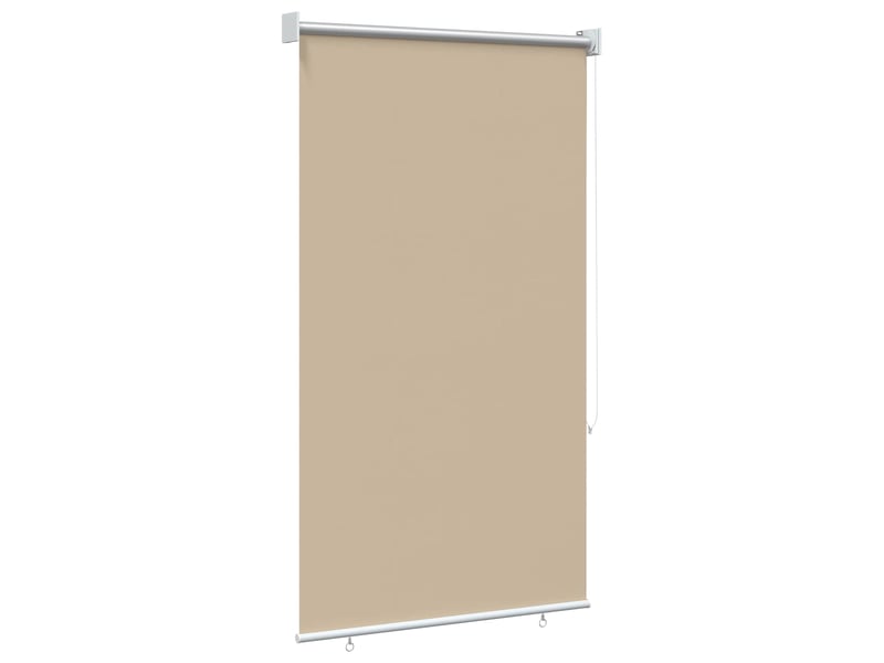 Store enrouleur, store roulant extérieur protection uv beige polyester cf47473  - Conforama D