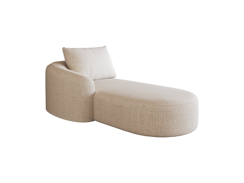  Canapé d'angle gauche convertible blanc 2 places, petit canapé lit compact avec méridienne, 168cm  - Conforama D