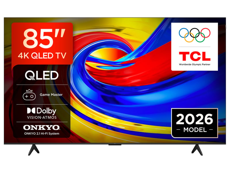  85p7l-tv 85 pouces , 3840 x 2160 pixels, qled, smart tv, wifi, noir  - Conforama A