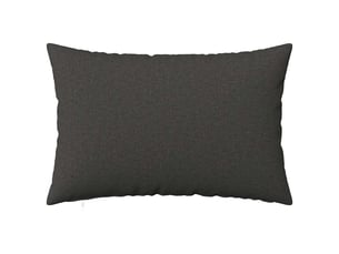 Lot de 6 housses de coussin heerlen gris foncé 40 x 60 cm tissu cf49635