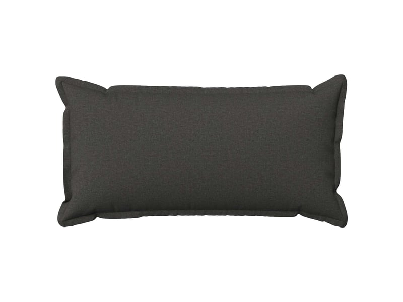  Lot de 6 housses de coussin houten gris foncé 40 x 80 cm cf49982  - Conforama A