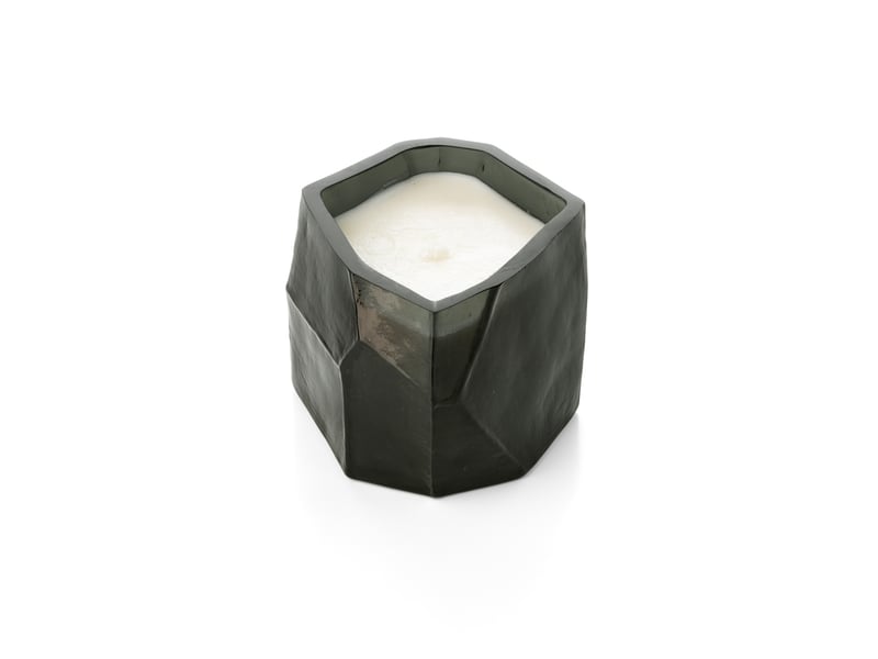  Le pot à bougie olivine - fumé  - Conforama B