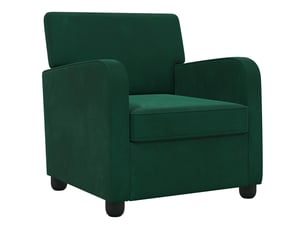Fauteuil fixe VIDAXL  Velours vert