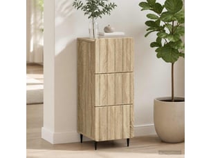 Armoire de rangement bureau, armoire à tiroirs 33 x 34.5 x 92 cm bois d'ingénierie shl8318