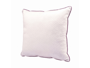 Oreiller blanc 100% plume de canard - 60 x 60 cm - housse bonne fête - collection blanc