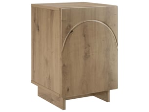 Table de chevet - cabinet de chevet - table de nuit chêne artisanal 33,5 x 34,5 x 50 cm