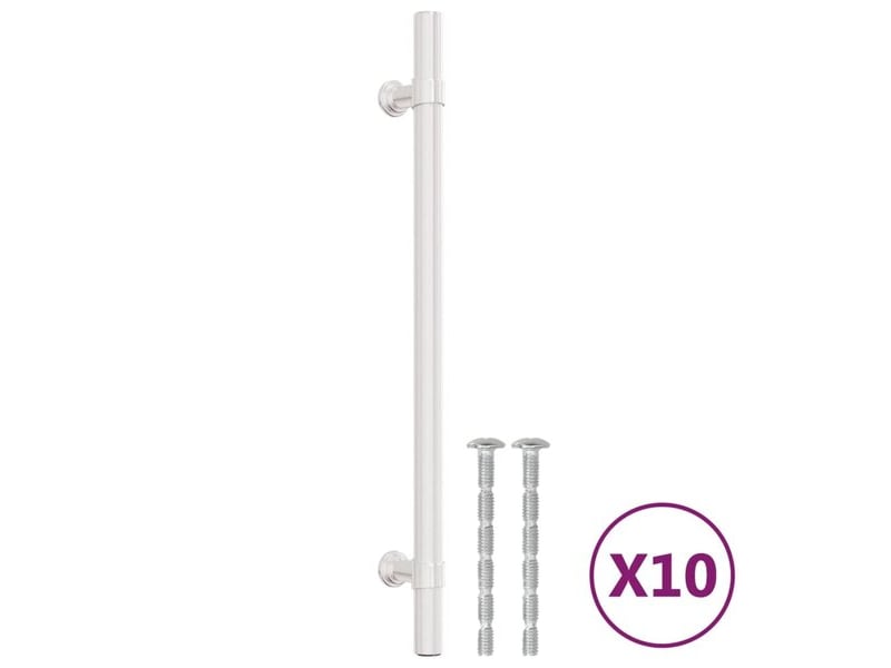  Tirateur d'armoire vidaxl, 192 mm, argenté.  - Conforama C