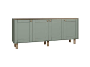 Buffet 4 porte(s) 0 tiroir(s) HANAH HOME - 180 cm coloris vert