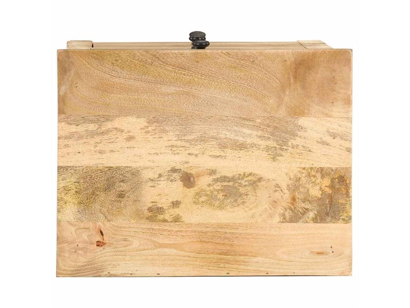  Table de chevet - cabinet de chevet - table de nuit 45x35x60 cm bois de manguier massif  - Conforama D