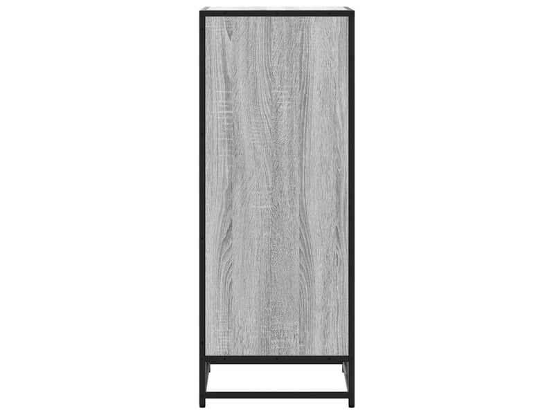  Meuble à chaussures, étagère à chaussures sonoma gris 48x38x97,5cm bois d'ingénierie  - Conforama E