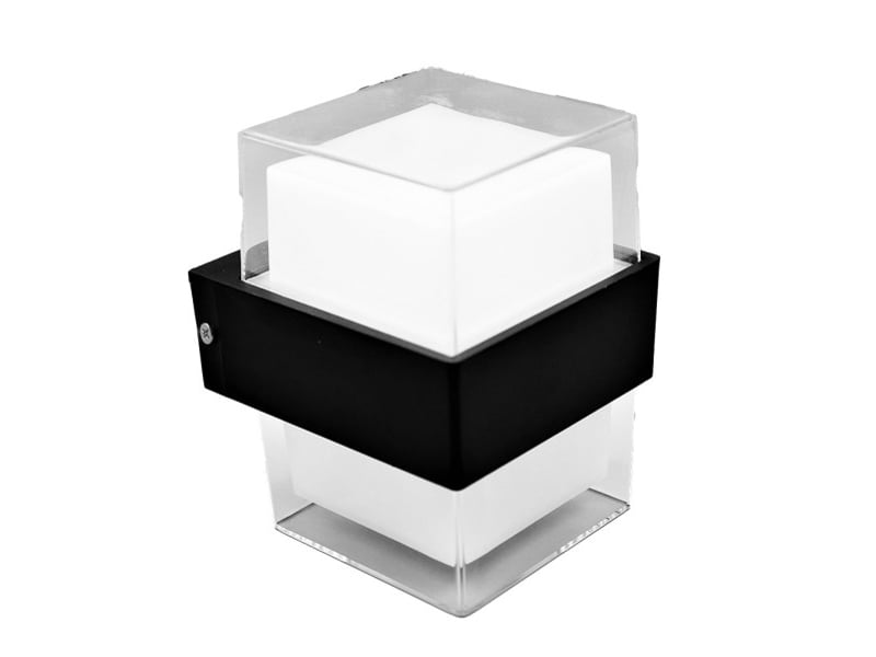  Applique extérieure fabrilamp tucan coloris noir led intégrée 8 w 500 lm 3000 k ip44 13,3 x 9,5 x 10,5 cm 234061209 - Conforama A