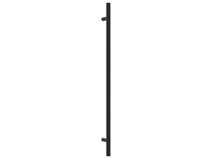 Poignée de placard, 320 mm, noire