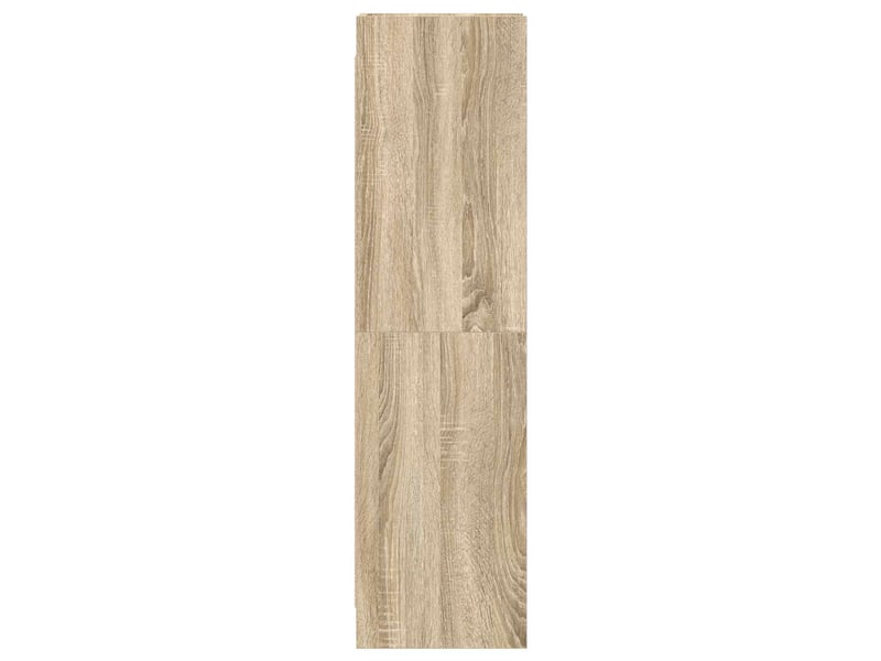  Bibliothèque, meuble de rangement salon chêne sonoma 30 x 30 x 111 cm bois d'ingénierie  - Conforama E