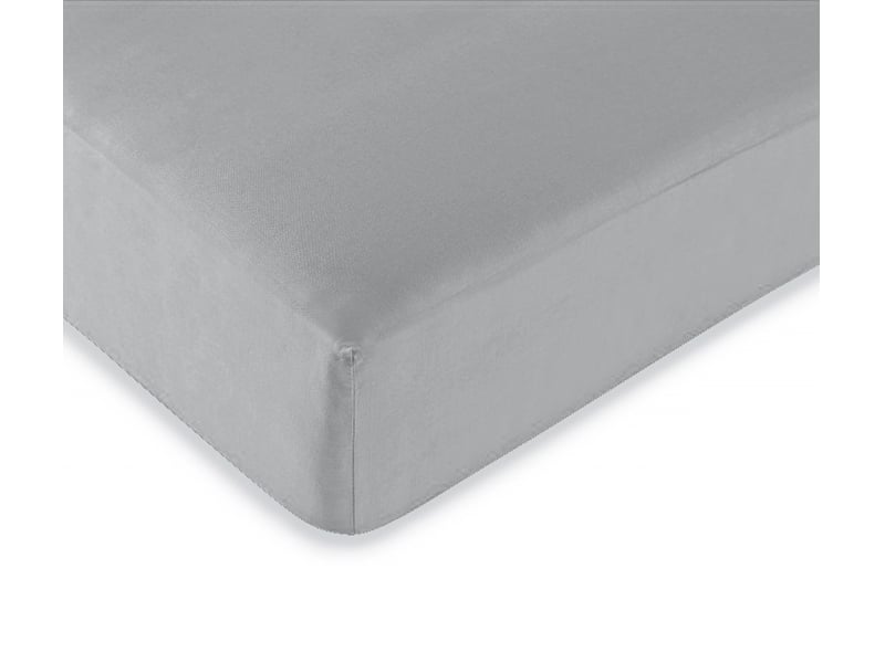  Drap housse 2 en 1 imperméable 90 x 190 cm coton 57 fils duo protect nuage CP-DHDUOPROTECT90-NUAGE - Conforama C
