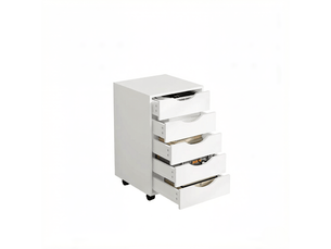 Armoire de rangement mobile, caisson à dossiers, meuble de bureau à roulettes