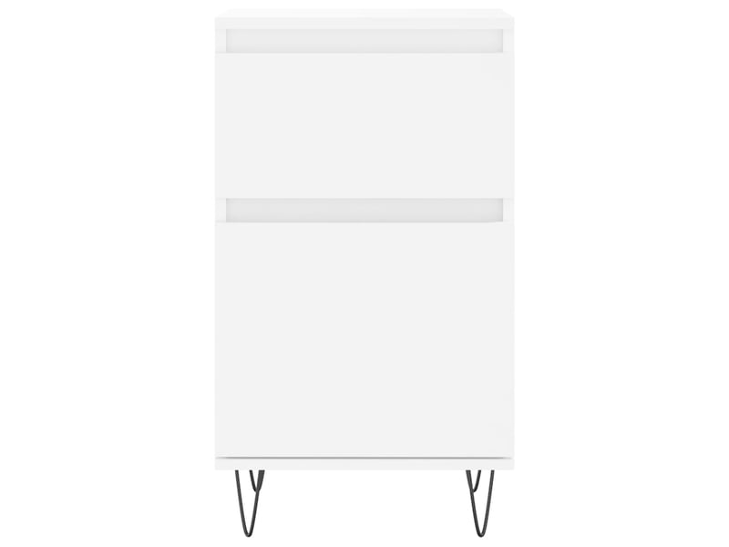  Buffet - bahut - meuble de rangement blanc 40x35x70 cm bois d’ingénierie  - Conforama E