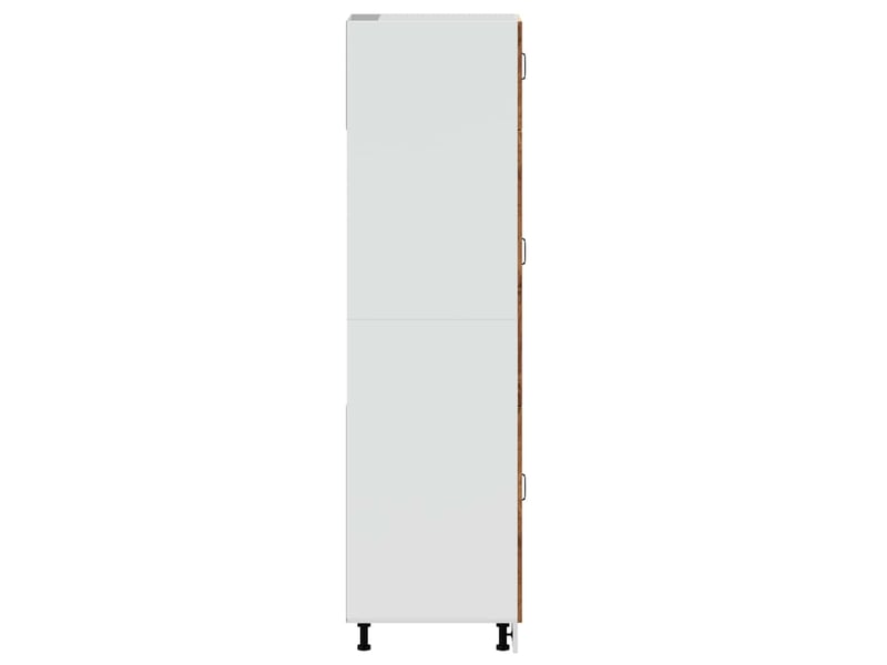 Meuble de rangement, armoire de cuisine kalmar vieux bois bois d'ingénierie shl7102 - Conforama E