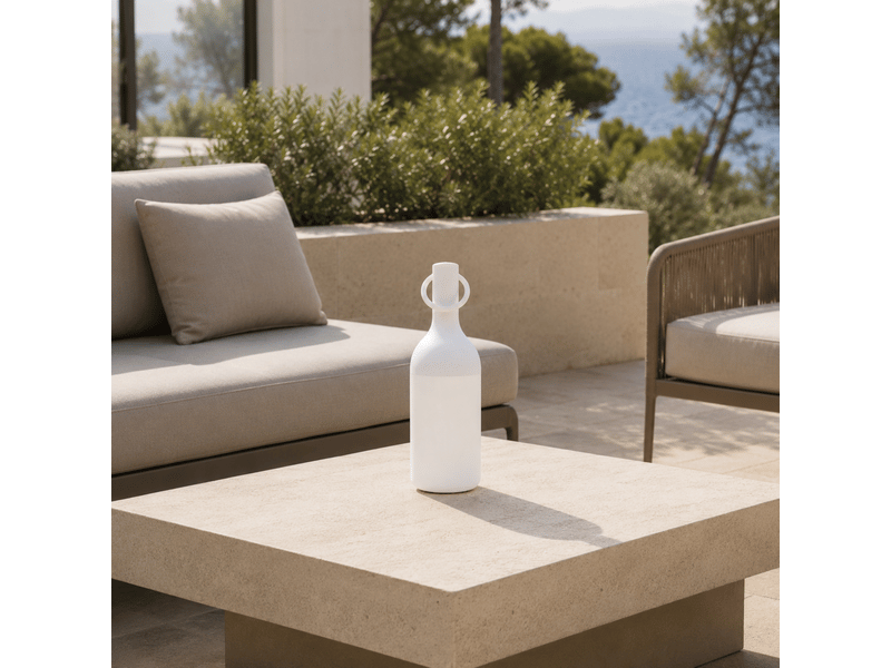  Lampe nomade en plastique blanc-elo Elo - Conforama B