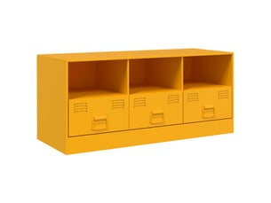 Meuble tv coloris jaune 99 cm <strong></strong>  <strong></strong>