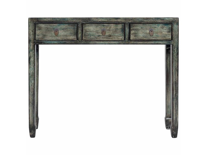  Porte-manteau en bois bleu 104x27x85 cm h  - Conforama B