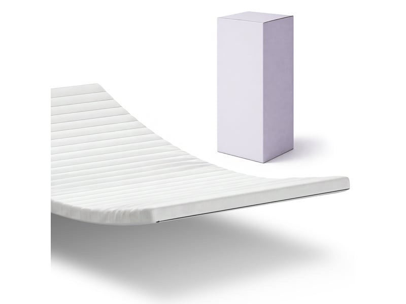  Topper en mousse froide 160x200 h3 – ergonomique – 5 cm d’épaisseur  - Conforama A