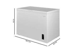 Congelateur coffre Statique CECOTEC  - 249 litre(s) largeur 62 cm x hauteur 88.5 cm