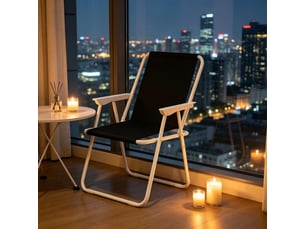 Chaise pliante légère de jardin, chaise de camping pour extérieur