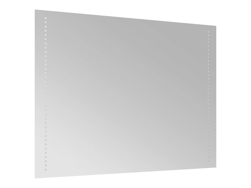  Miroir de salle de bain, miroir de toilette led transparent 80 x 60 cm verre trempé cf62621  - Conforama D