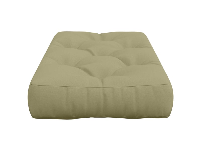 Coussin de siège en palette, coussin d'assise vianen 100 % polyester vert clair cf55907  - Conforama D