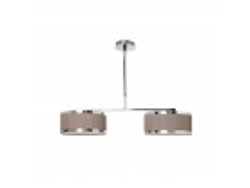  Fabrilamp lanzarote, lampe classique, 2xe27, beige, 18-65 x 85 x 25 cm 068452015 - Conforama B