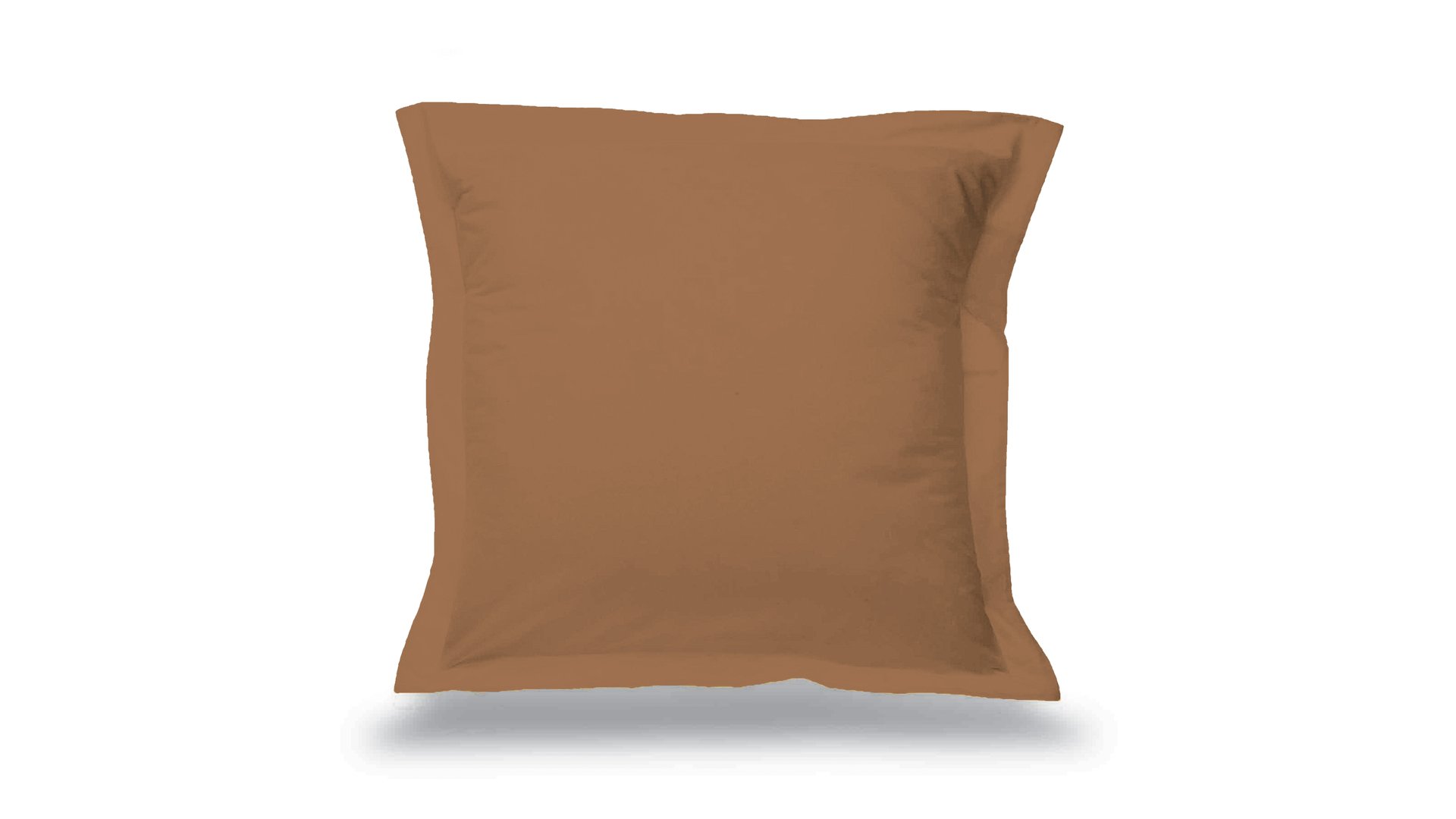 TAIE D'OREILLER 63X63 CM CAMILLE marron Conforama