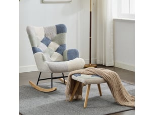Fauteuil fixe  <strong></strong> Tissu beige