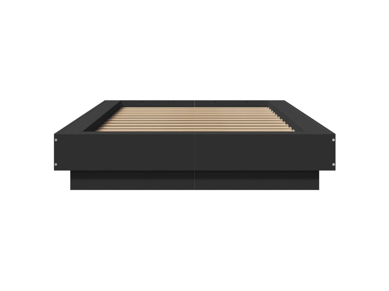  Lit simple- lit adulte -  cadre de lit sans matelas noir 90x200 cm  - Conforama C