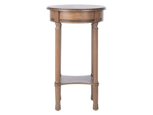 Table d'appoint en bois, marron