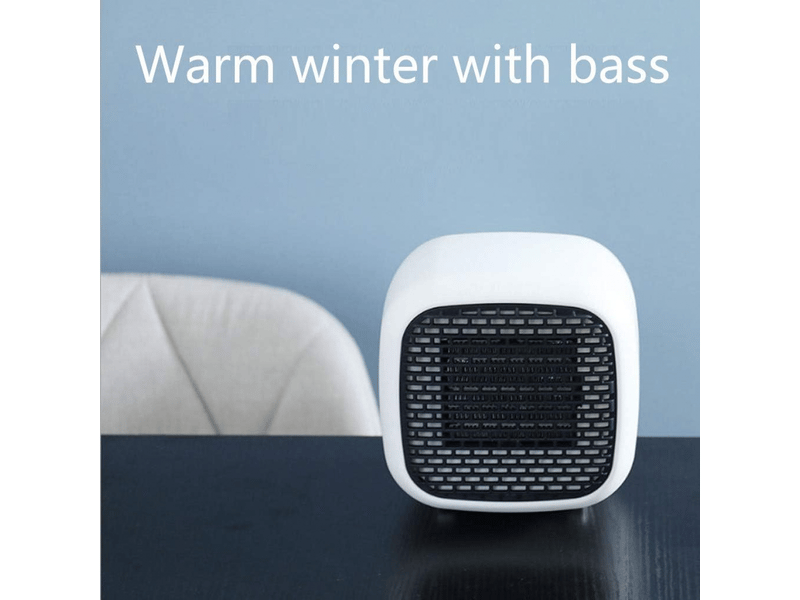  Mini chauffage d'appoint personnel pour petits espaces, idéal pour l'hiver. Haute efficacité et chauffage rapide. Mini chauffage portable avec protec, multicolore FC-QYH-08170QYH - Conforama B