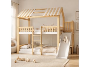 Lit jeune fixe 2x90x200 cm <strong>FLORAGRACE</strong> <strong></strong> 