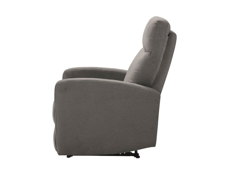  Fauteuil relax électrique tissu waterproof gris foncé - merial MERIAL - Conforama E