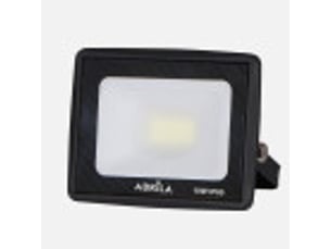 Fabrilamp zircon projecteur led extérieur 10 w, 1 000 lm, 4000 k, ip65, noir anti-éblouissement