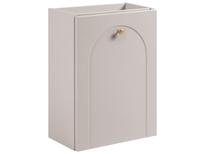  Meuble lave-mains suspendu aura 40 cm cachemire mat g  - Conforama A