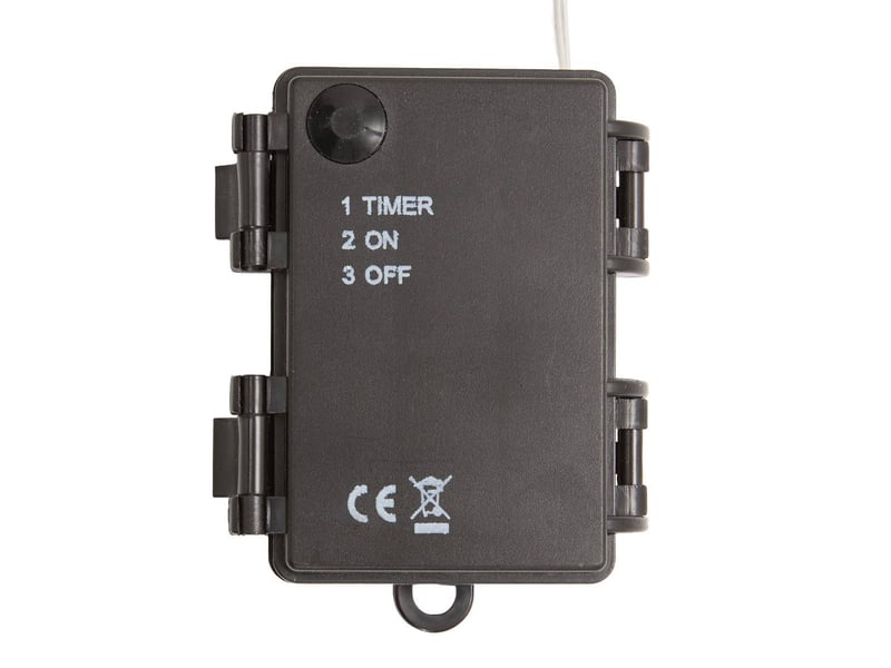  Teckel lumineux d'extérieur fixe 25 led l. 32 cm à piles  - Conforama C